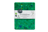 Recycled Plastic Cutting Board XS Green Confetti