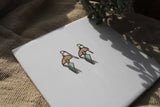 Canopy // Stained Glass Resin Earrings