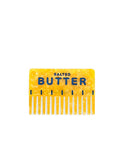 Wide-Tooth Mini Hair Comb - Butter Stick - Yellow & Blue