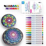 Pintar 14 Pack Fine Point Acrylic Paint Pens with  0.7mm Tip