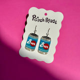 Beer Can Statement Earrings