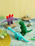 Stegosaurus Mini Needle Felting Kit | Dinosaur Craft Kit