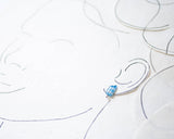 Popsicle Earrings / Colorful Cute Summer Fun Earrings Blue