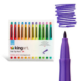 Felt Tip Pens - 24 Colors