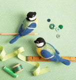 Great Tits Needle Felting Kit | Beginner Craft Kit