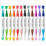 PRO Dual Tone® Acrylic Paint Markers – 24 Pens, 48 Colors