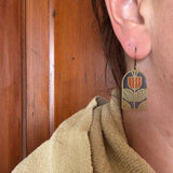 Tracery // Stained Glass Resin Earrings