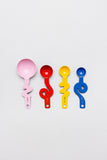 Measuring Spoon Set of 4, Colorblock