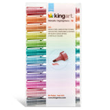 Highlighters - 12 Metallic Colors