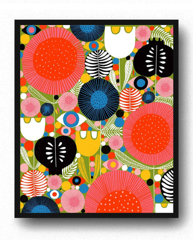 Eyes in the Garden - Art Print