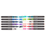 PRO Acrylic Paint Brush Pens - 12 Lettering Colors