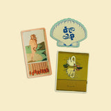 Vintage Swan Matchbook Sticker