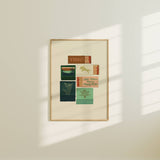 Zodiac Vintage Inspired Matchbook/Matchbox Prints