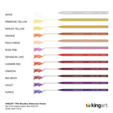 PRO Woodless Watercolor Pencils 24 Colors