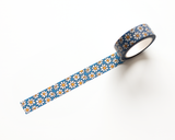 Blue Daisy Washi Tape