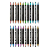 PRO Twin-Tip™ Acrylic Paint Pens - 24 Metallic Colors