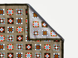 Quilt Square Illustrated Cotton Bandana