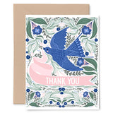 Barn Swallow Thank You Greeting Card