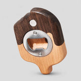 Ice Cream Shaped Magnetic Wooden Bottle Opener