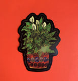 Houseplant Stickers -Weatherproof