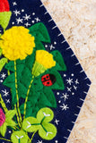Wildflower Pennant Felt Craft Kit | Beginner Craft Kit