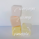 Pineapple Mimosa Bath Bomb Set - Bubbly Bathtub Cocktails