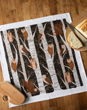 Owl Tea Towel - Owl & Woodland Kitchen Decor