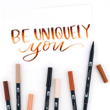 Dual Brush Pen Art Markers: Portrait - 10-Pack