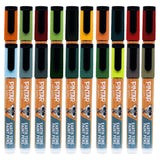 Pintar Earth Tone Paint Pens 5.0MM 20 Pack Marker Set with Medium Tip | Paint on Rocks, Canvas, Glass, Ceramics, Plastic, Fabric, Porcelain | Quick-Dry Action Tip Markers, Water-Based Formula