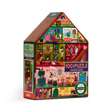 Haunted House 100 Piece Puzzle (Shaped Box)