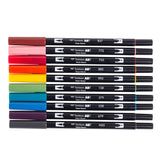 Dual Brush Pen Art Markers 10-Pack, Nineties