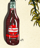 Dr. Pepper Bottle Print