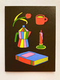 Card - colorblock still life