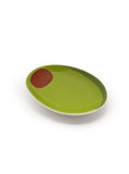 Ceramic Trinket & Jewelry Tray / Dish - Green Olive
