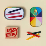 Tinned Goods - Drawing Pad & Crayons