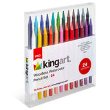 PRO Woodless Watercolor Pencils 24 Colors