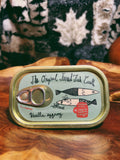 Tinned Fish Candle  Vanilla Eggnog Candle