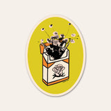 Vinyl Sticker - Flower Box