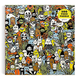 Barbtropolois Wild Nights 500 Piece Puzzle
