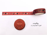 Lucky Dice Horseshoe Decorative Washi Tape