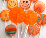 Choose Happy Lollipops, Peach Flavor-Vegan