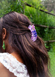 Purple Tabby Cat Hair Claw