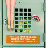 Large Bumper Sticker "You May Find Yourself..."