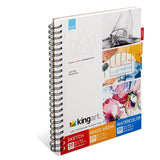 Combo Art Pad - Mixed Media, Sketch & Watercolor - 9” X 12” - 60 Sheets
