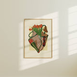 Spring Market Essentials Art Print