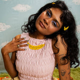 Ripe Banana Statement Necklace