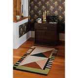 Oblique Woven Cotton Rug 2 x 3 ft