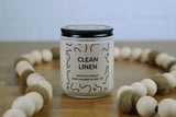 Clean Linen Soy Candle
