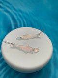 Sardine Iridescent Earrings