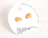 Yellow Cheese Wedge Handmade Cheesy Wisconsin Earrings
